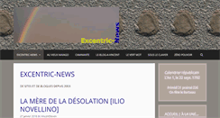 Desktop Screenshot of excentric-news.info